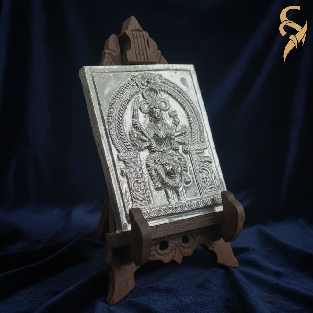 Silver Banshankari padach